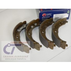 Колодки стояночного тормоза Fiat Ducato 2.3 JTD (77363478) Veka